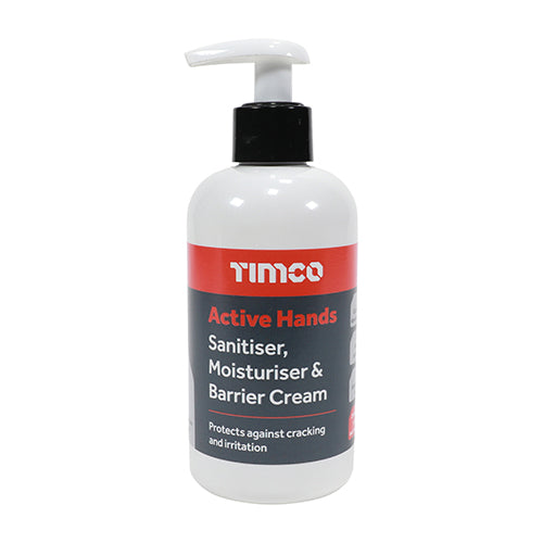 Active Hands Sanitiser, Moisturiser & Barrier Cream | 250ml product image