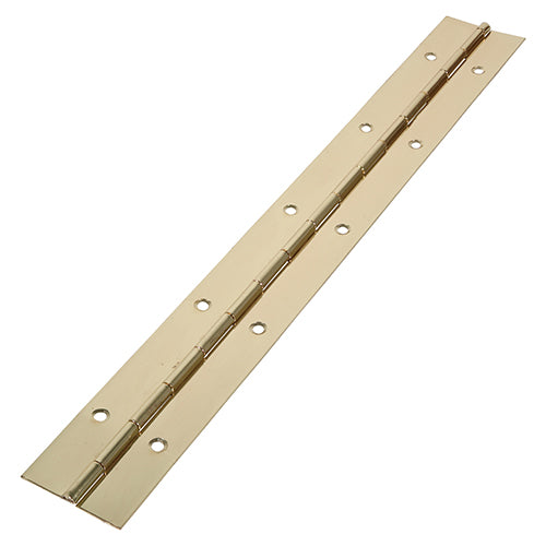 Piano Hinge - Electro Brass | 1800 x 38 product image