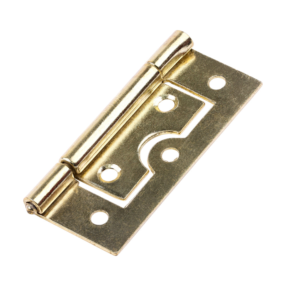 Flush Hinge (105) - Electro Brass | 63 x 37 | TIMpac product image