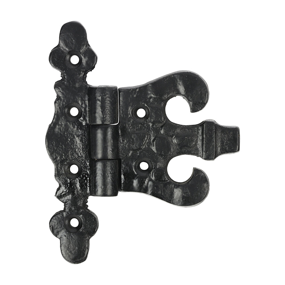 Pair of Unequal Hinges - Antique Black | 85mm product image