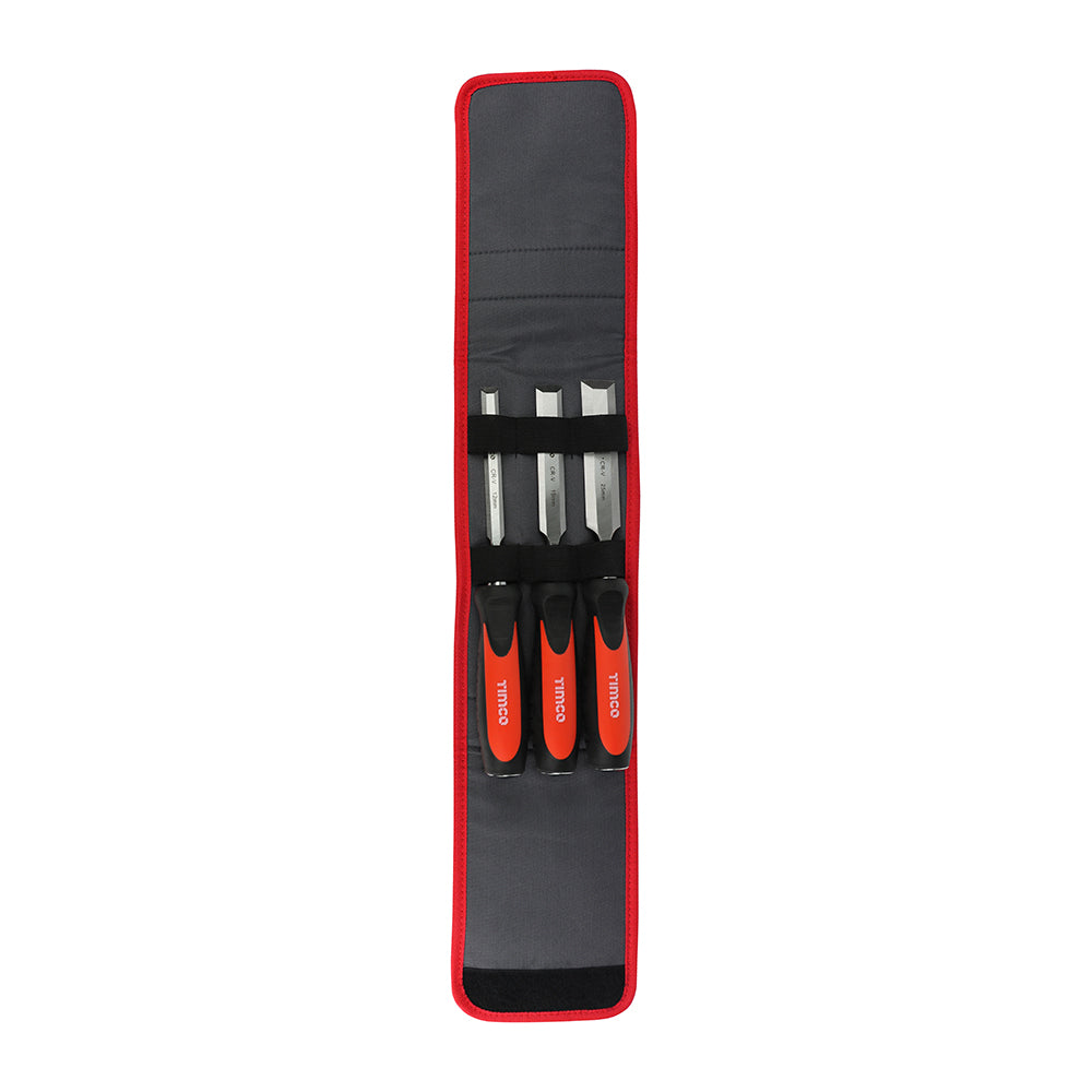 Bevel Edge Wood Chisel Set | 3pcs additional image 2