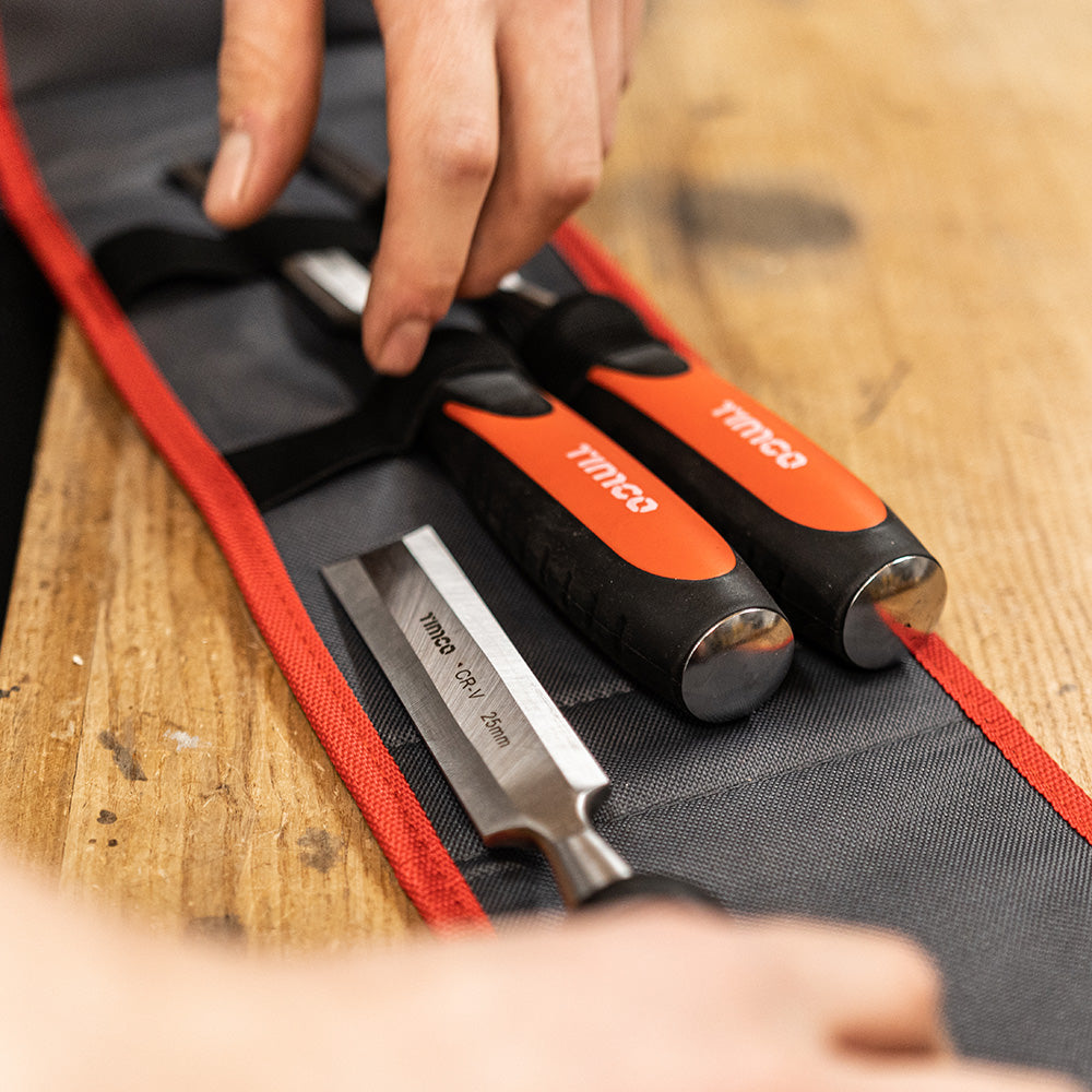 Bevel Edge Wood Chisel Set | 3pcs additional image 4