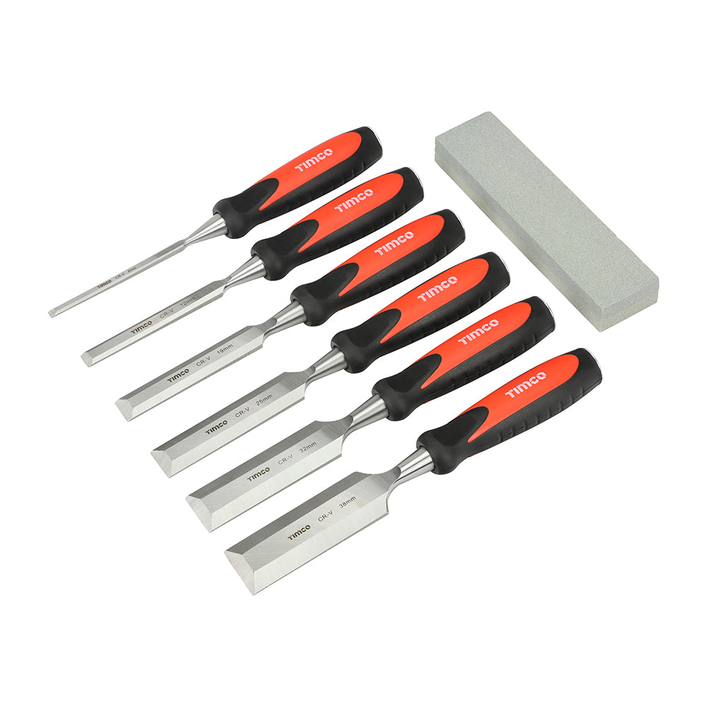 Bevel Edge Wood Chisel Set | 7pcs product image