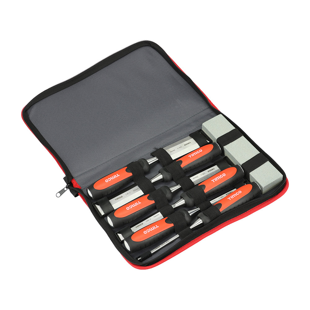 Bevel Edge Wood Chisel Set | 7pcs additional image 2
