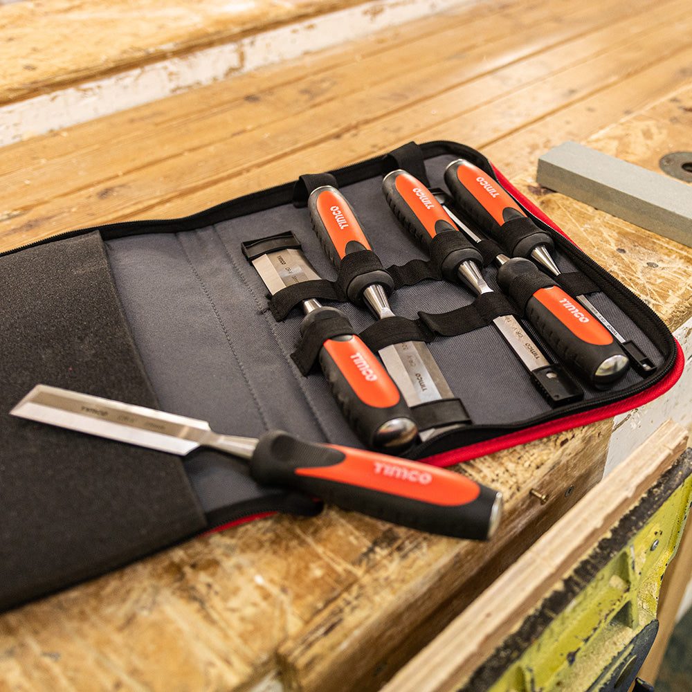 Bevel Edge Wood Chisel Set | 7pcs additional image 5