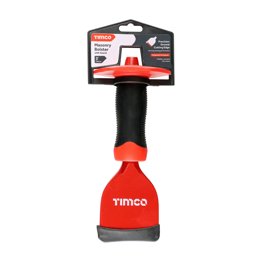 Masonry Bolster with Guard | 3 x 8 1/2" additional image 2