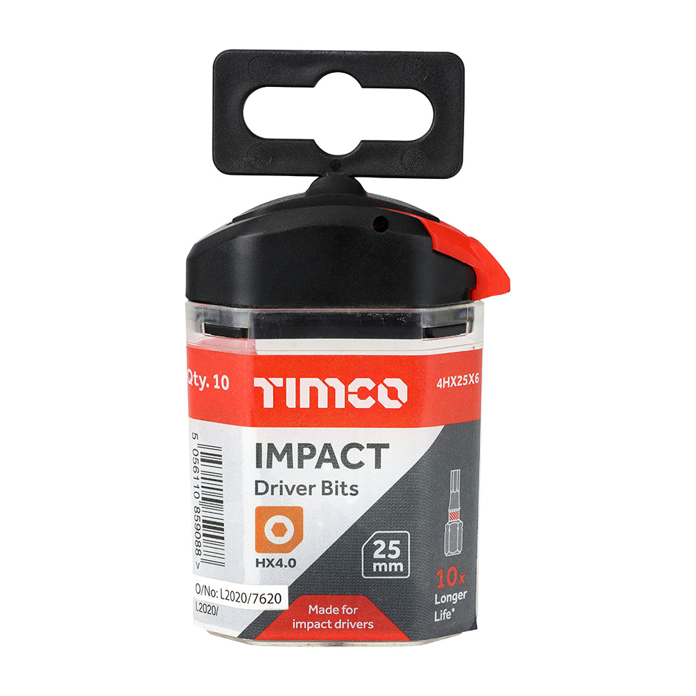 Impact Driver Bits - Hex | 4.0 x 25 additional image 2