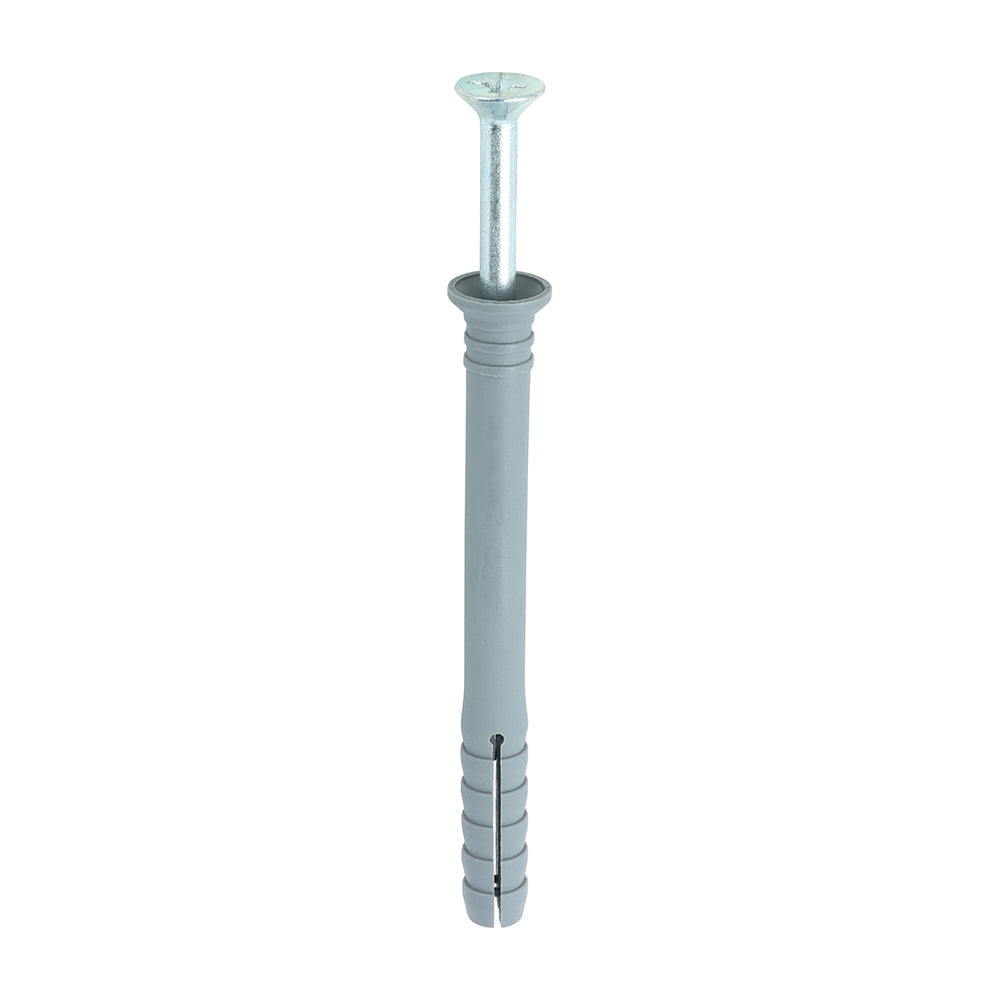 Nylon Hammer Fixing - PZ - Zinc | 5.0 x 30 product image