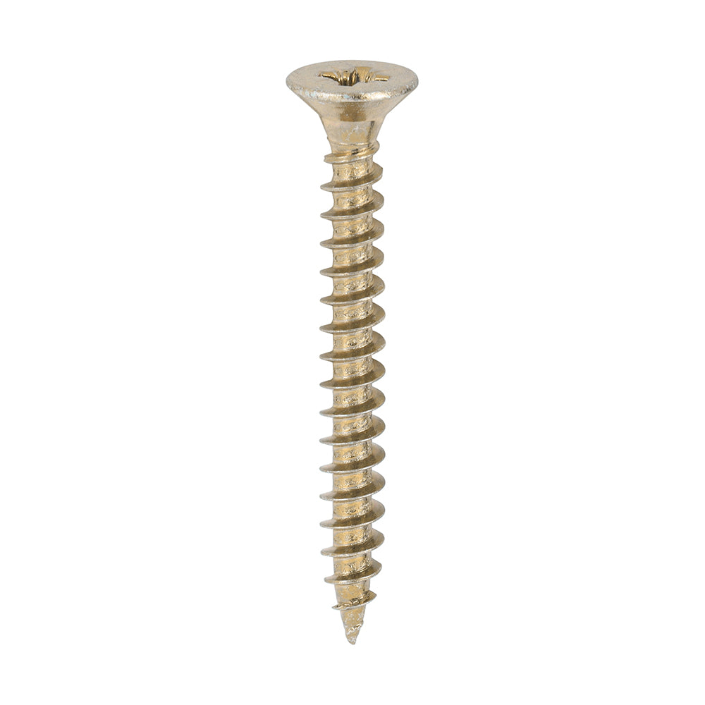 Classic Multi-Purpose Screws - PZ - Double Countersunk - Yellow | 5.0 x 45 product image