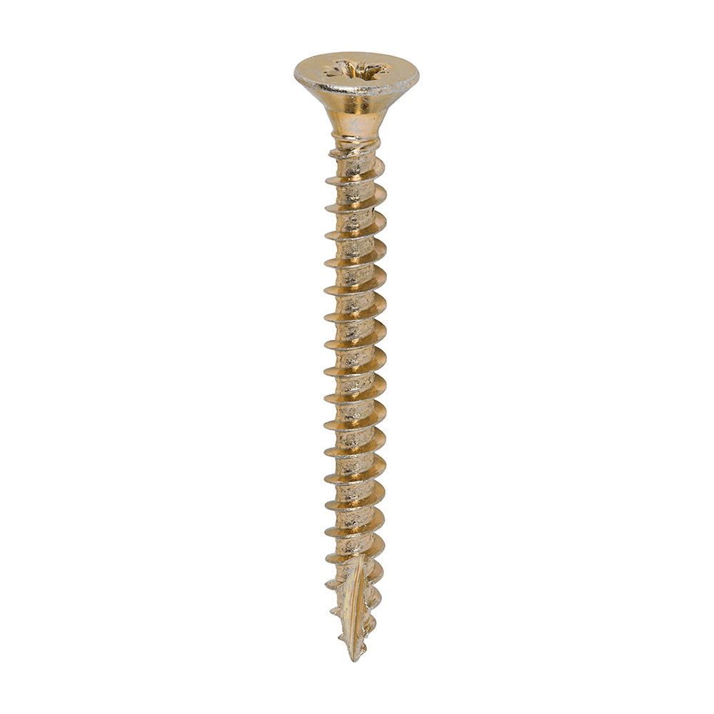 Classic Multi-Purpose Screws - PZ - Double Countersunk - Yellow | 5.0 x 50 product image