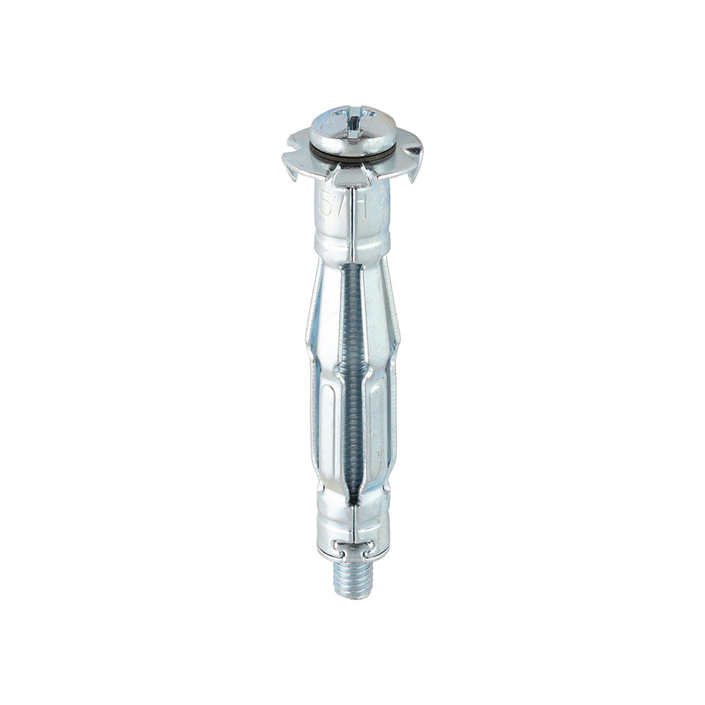 Metal Cavity Anchors - Zinc | M5 x 52 (60mm Screw) | Box product image