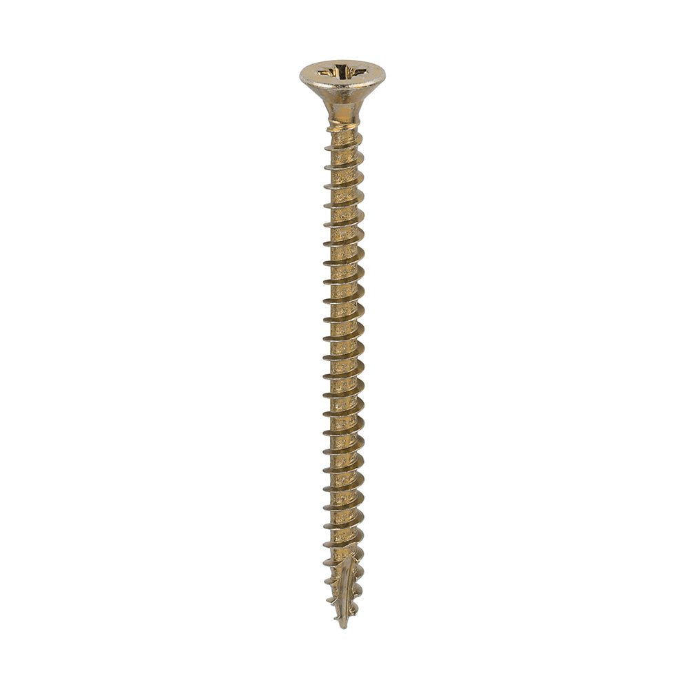 Classic Multi-Purpose Screws - PZ - Double Countersunk - Yellow | 5.0 x 55 product image