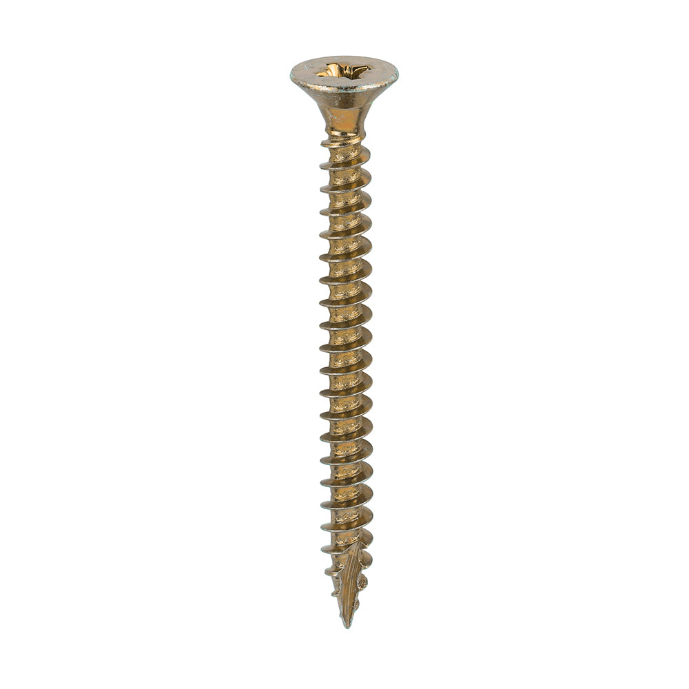 Classic Multi-Purpose Screws - PZ - Double Countersunk - Yellow | 5.0 x 60 product image