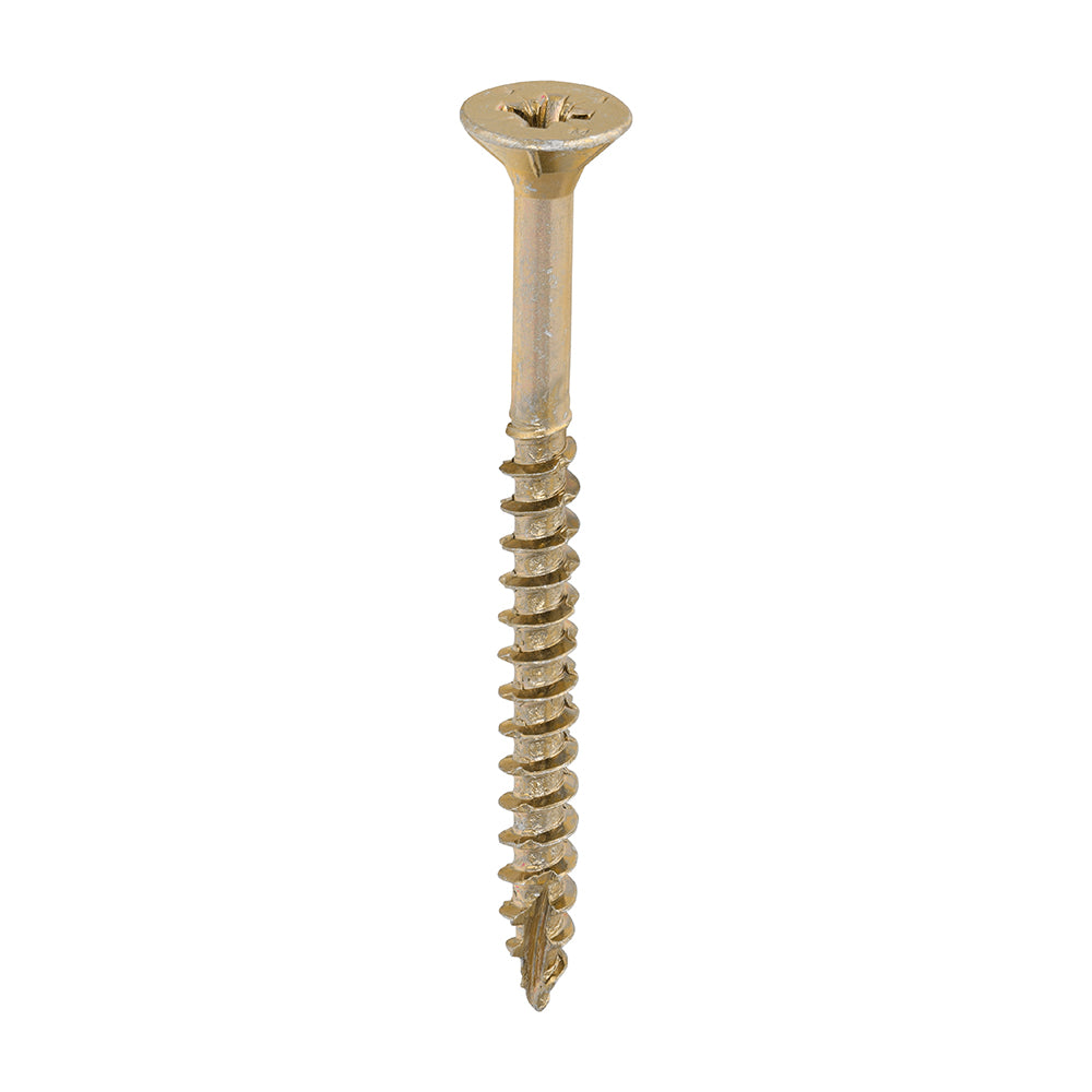 Velocity Premium Multi-Use Screws - PZ - Double Countersunk - Yellow | 5.0 x 60 | Industrial Pack additional image 2