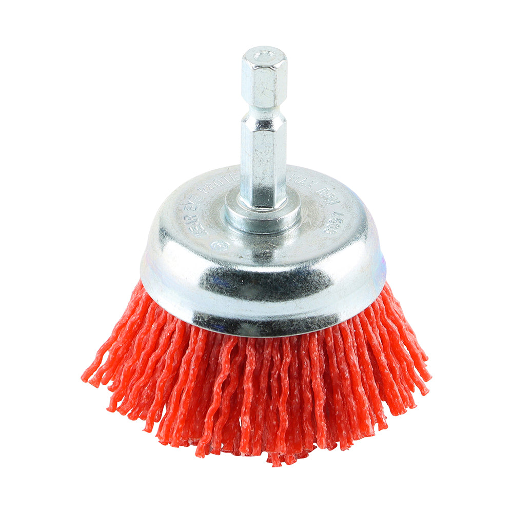 Drill Cup Brush - Nylon | 50mm product image