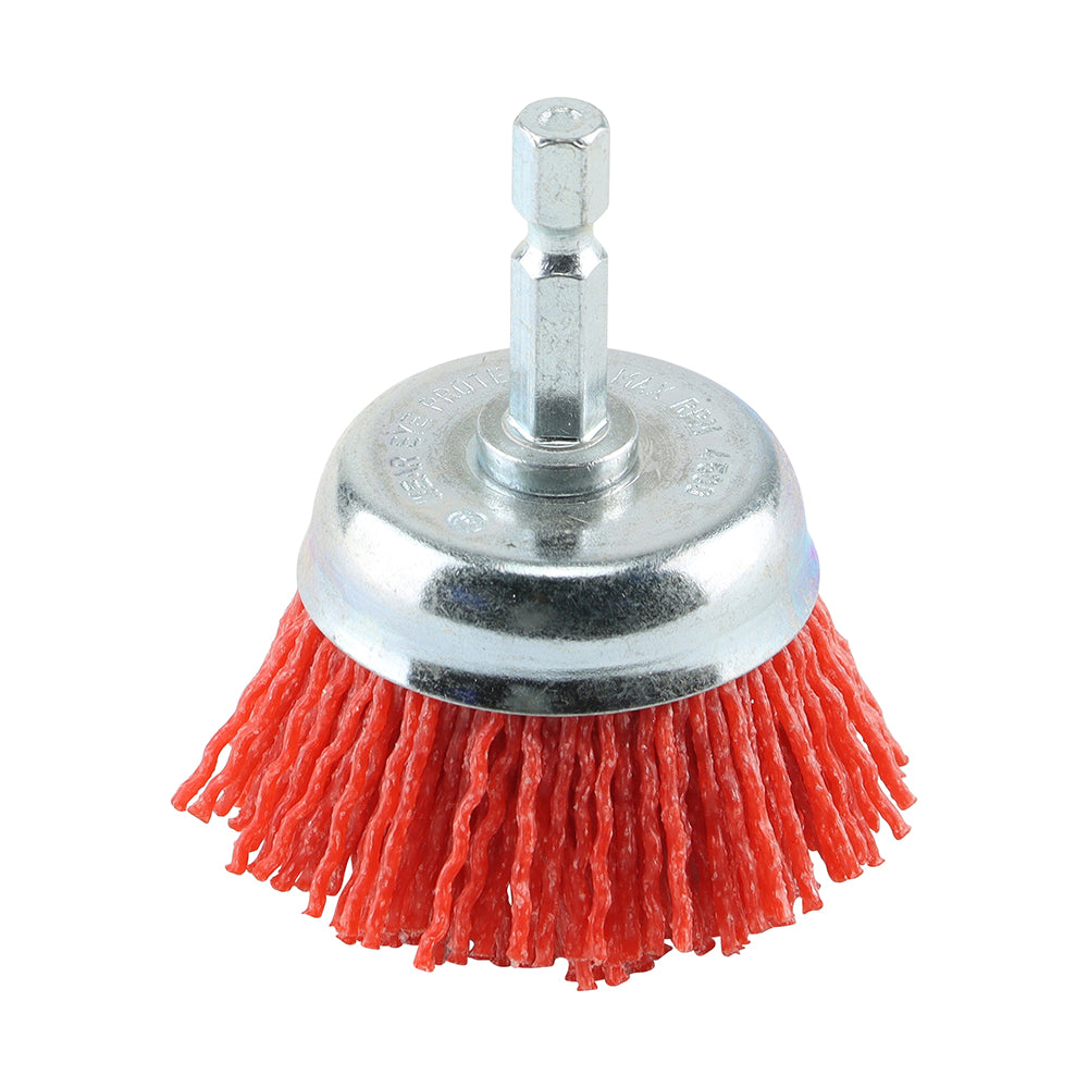 Drill Cup Brush - Nylon | 50mm additional image 3