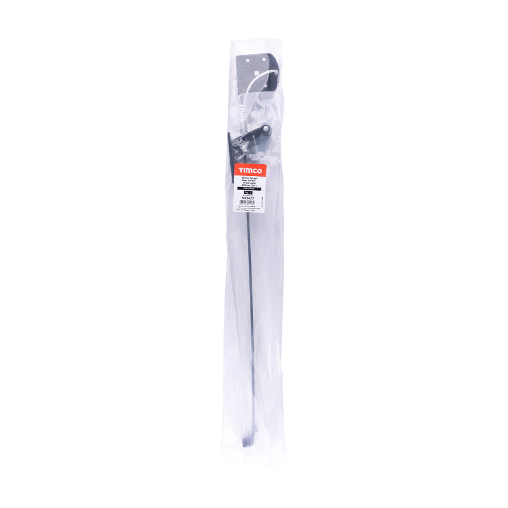 Senior Garage Door Holder - Wide Lintel - Black | 24" additional image 2