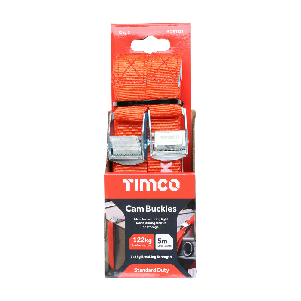 Cam Buckles - Standard Duty | 5m x 25mm additional image 2