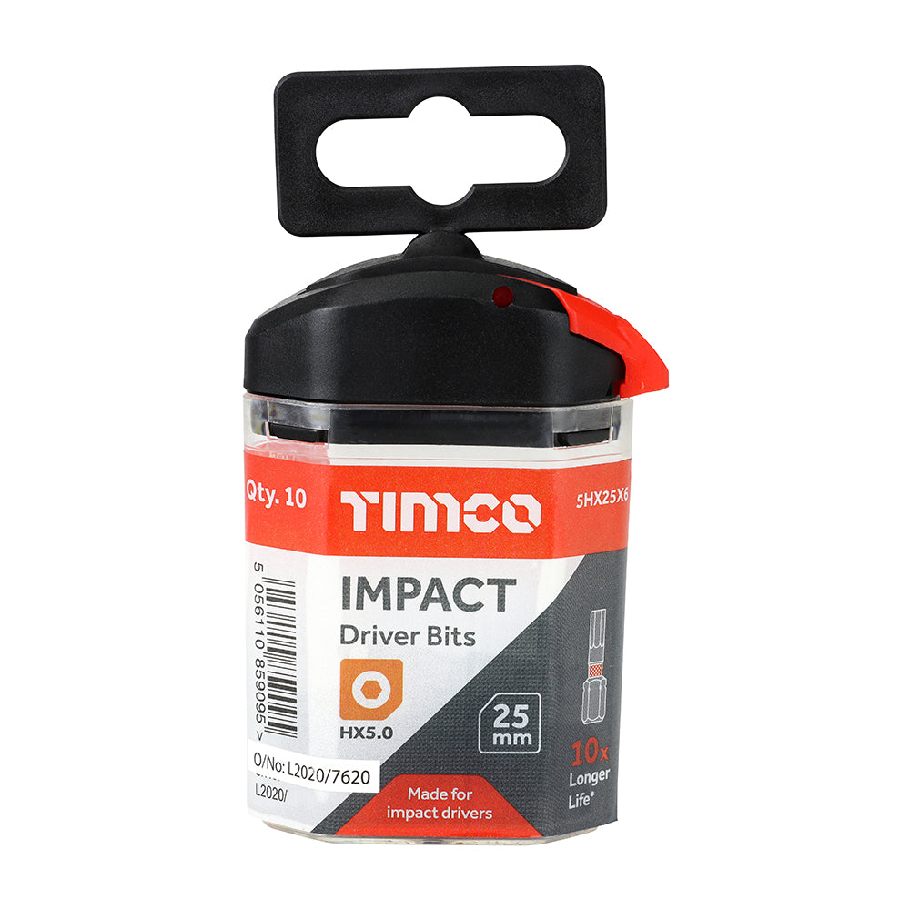 Impact Driver Bits - Hex | 5.0 x 25 additional image 2