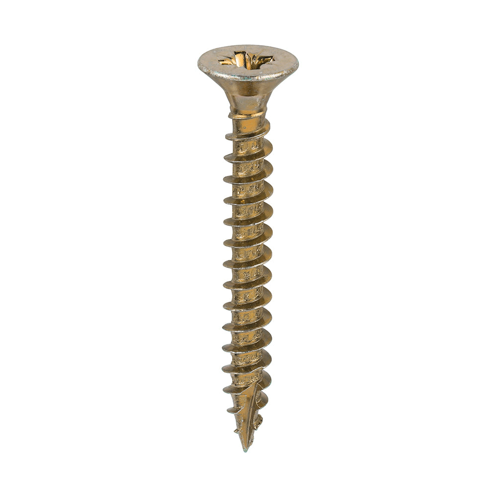 Classic Multi-Purpose Screws - PZ - Double Countersunk - Yellow | 6.0 x 50 product image