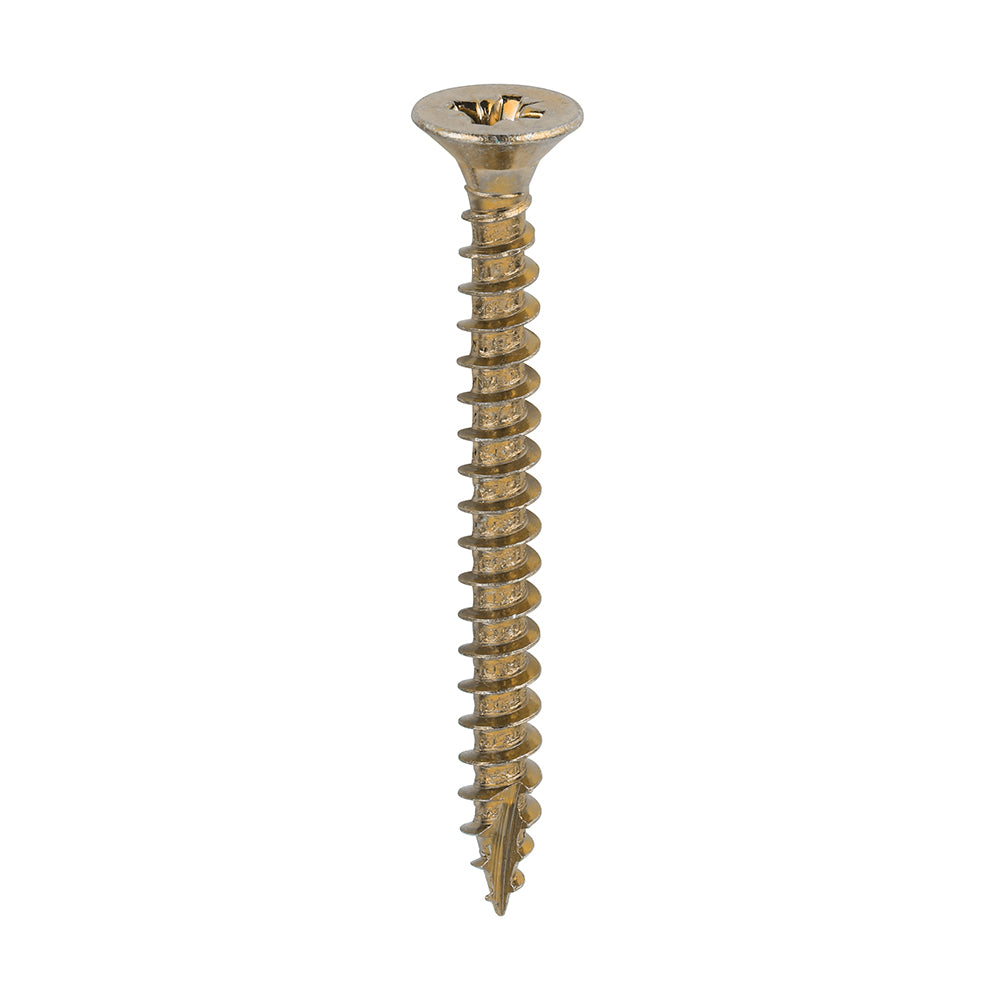 Classic Multi-Purpose Screws - PZ - Double Countersunk - Yellow | 6.0 x 60 product image