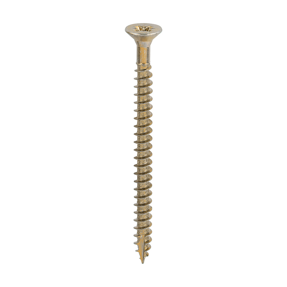 Classic Multi-Purpose Screws - PZ - Double Countersunk - Yellow | 6.0 x 80 product image