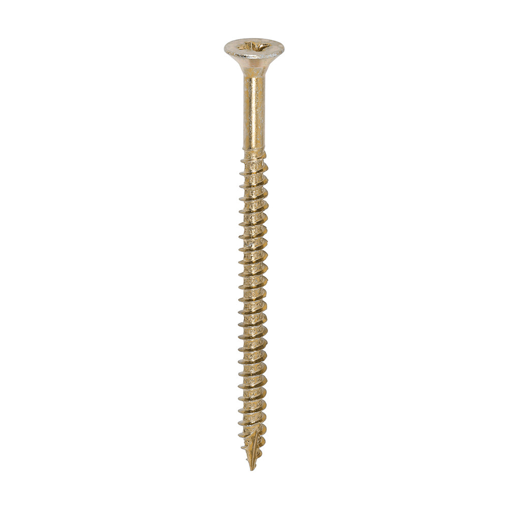 Classic Multi-Purpose Screws - PZ - Double Countersunk - Yellow | 6.0 x 90 product image