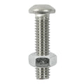 Socket Screws & Hex Nuts - Button - Stainless Steel | M6 x 16 product image