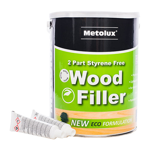 Metolux 2 Part Styrene Free Wood Filler - Light Oak | 3.3L product image