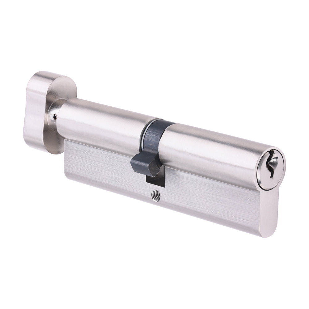 Euro Profile Cylinder - Thumbturn - Satin Nickel | 100 (50/50) product image