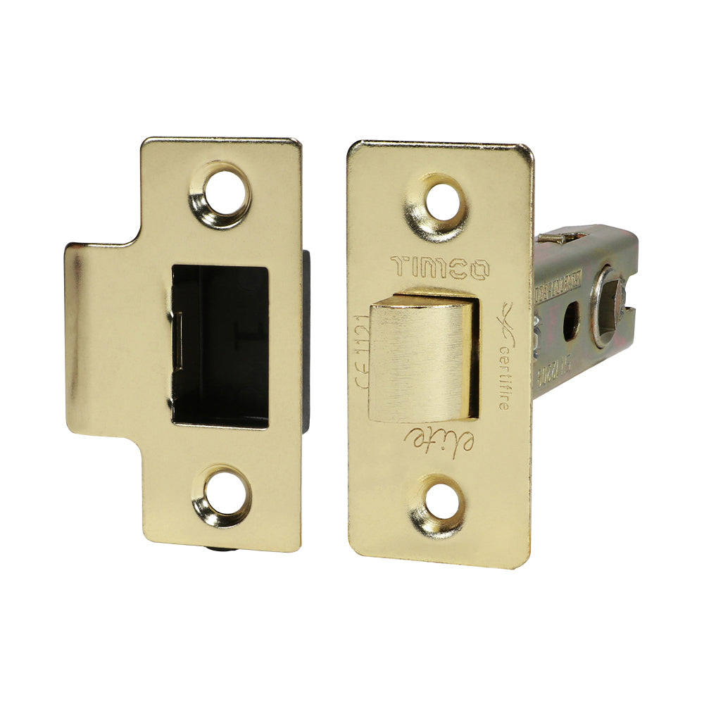 Tubular Latch - Electro Brass | 76 case / 57 backset | Tub | 1 Each | 675555P product image