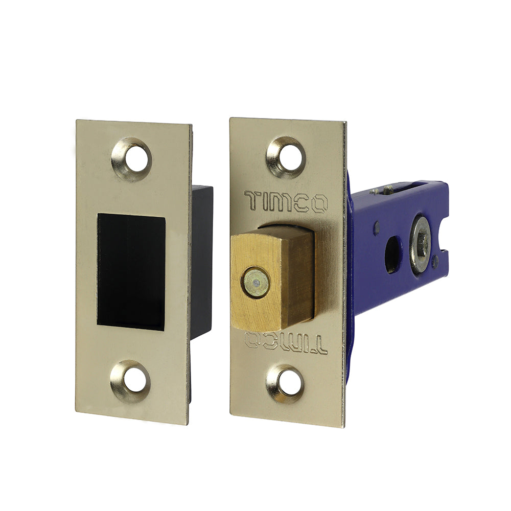 Architectural Tubular Deadbolt - Electro Brass & Satin Nickel | 78 case / 57 backset | Tub | 1 Each | 675606P product image