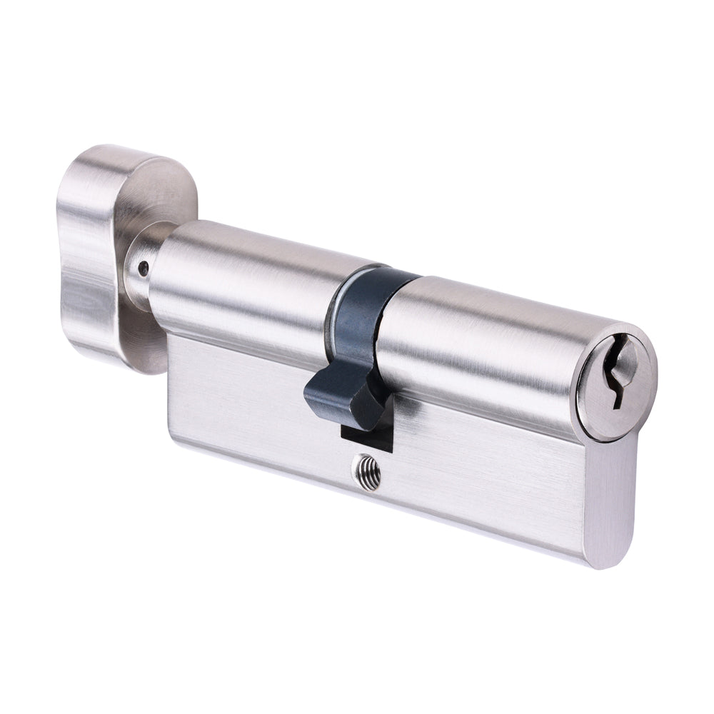 Euro Profile Cylinder - Thumbturn - Satin Nickel | 80 (40/40) product image