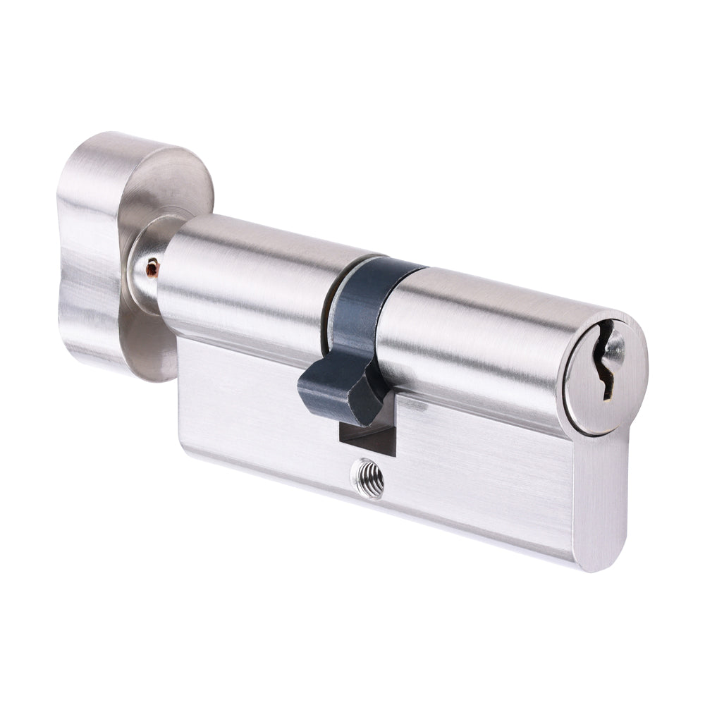 Euro Profile Cylinder - Thumbturn - Satin Nickel | 70 (35/35) product image