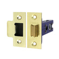 Architectural Tubular Latch - Electro Brass & Satin Nickel | 78 case / 57 backset | Tub | 1 Each | 675815P product image