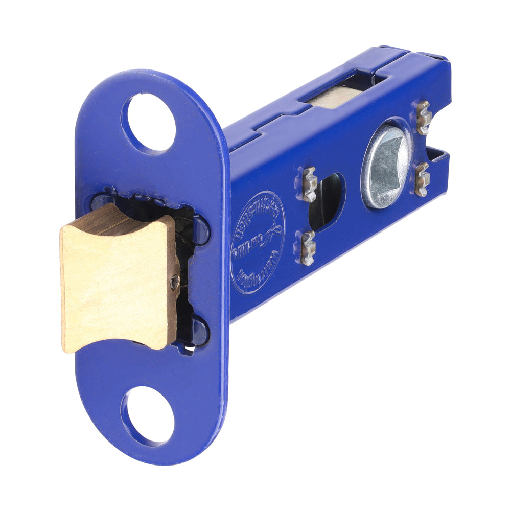 Architectural Tubular Latch - Electro Brass & Satin Nickel | 78 case / 57 backset | Tub | 1 Each | 675815 product image