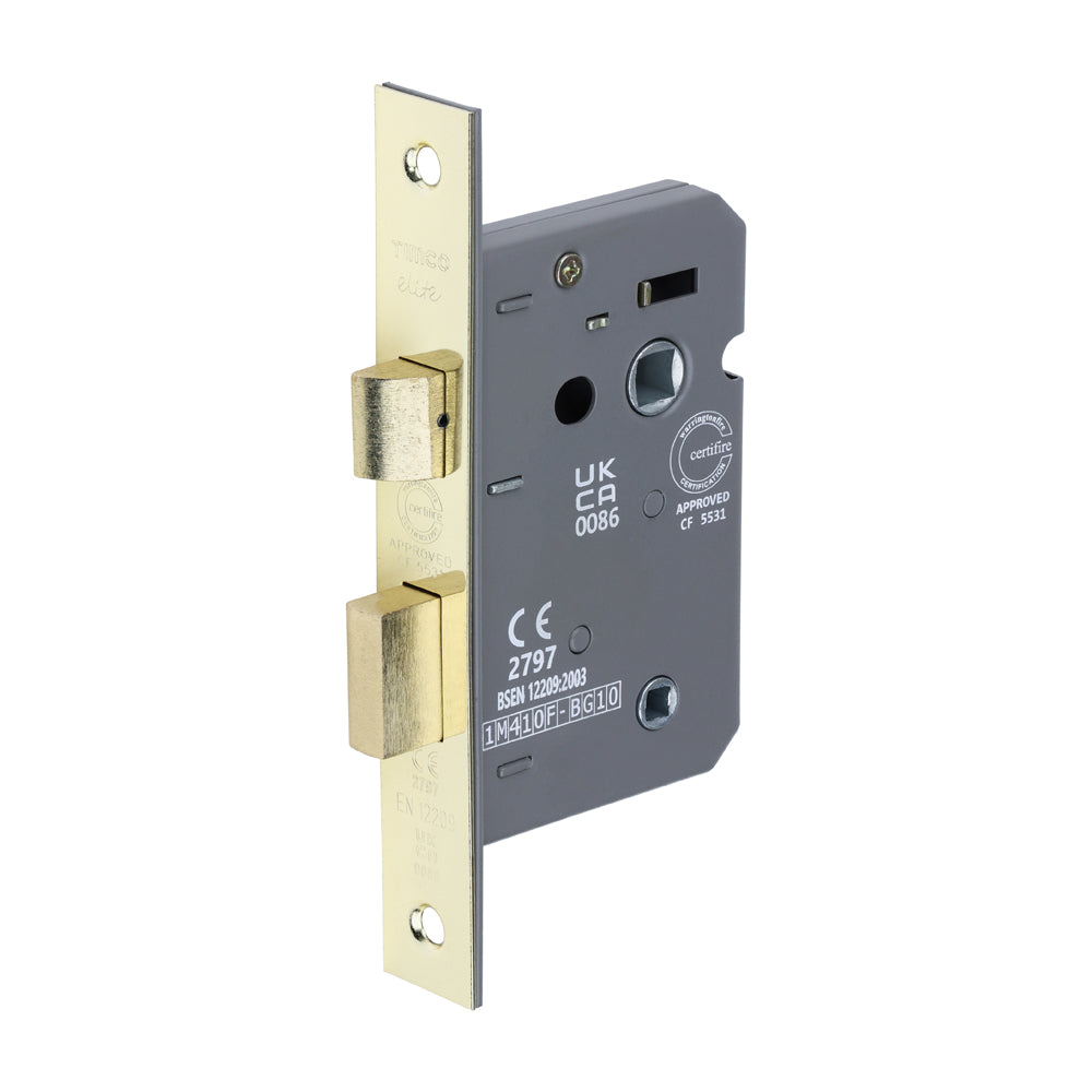 Bathroom Lock - Electro Brass | 65mm product image