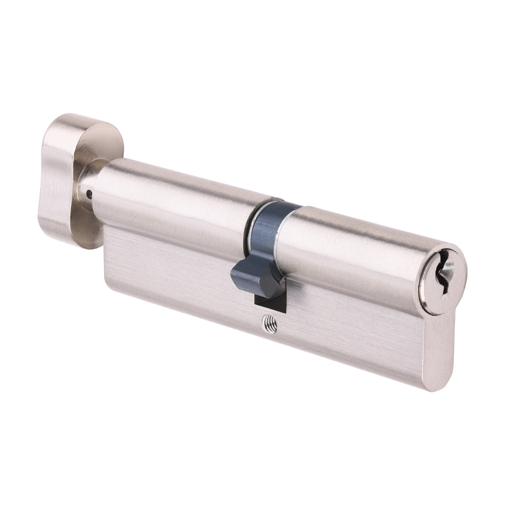 Euro Profile Cylinder - Thumbturn - Satin Nickel | 100 (45/55) product image