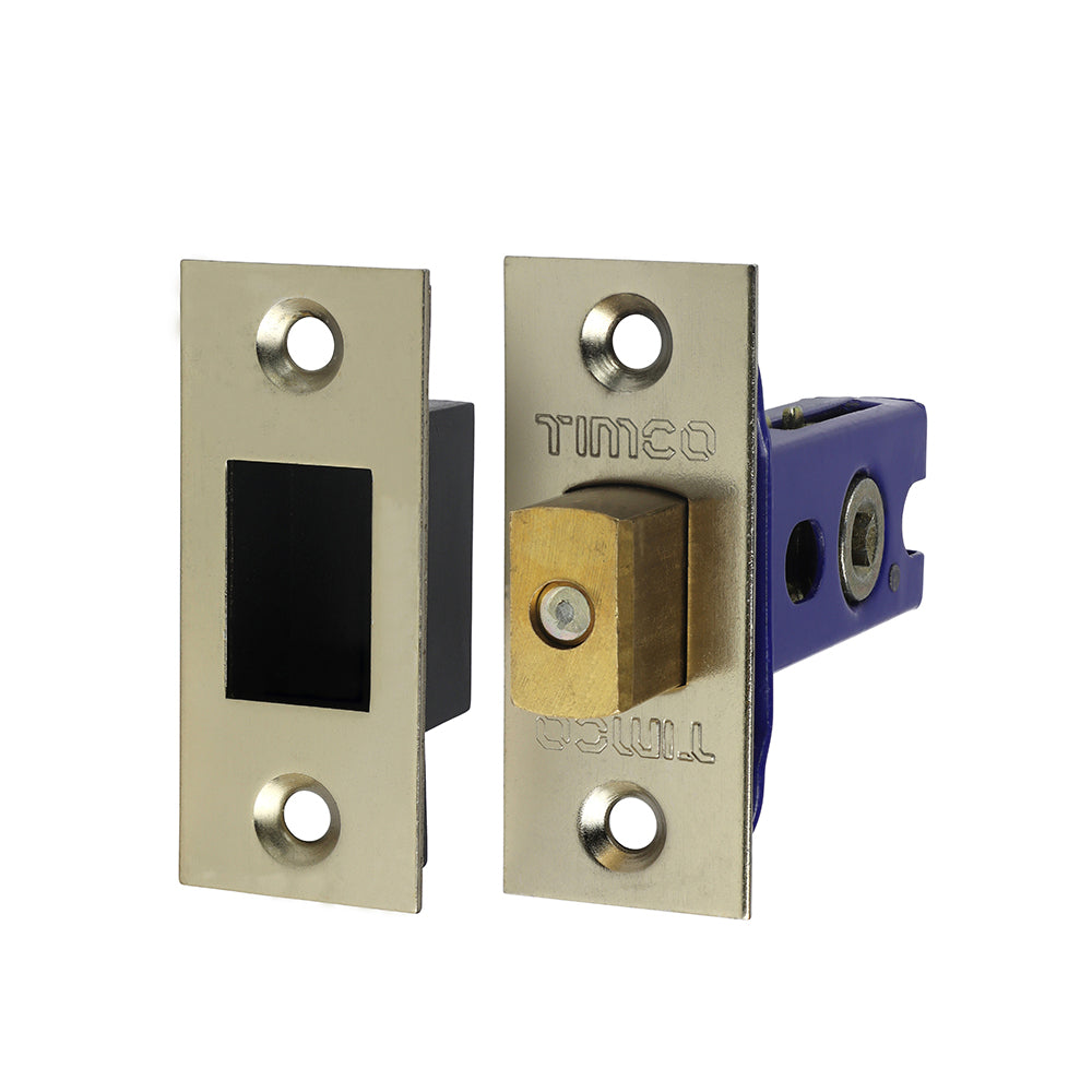 Architectural Tubular Deadbolt - Electro Brass & Satin Nickel | 65.5 case / 45 backset | Tub | 1 Each | 675999 additional image 2