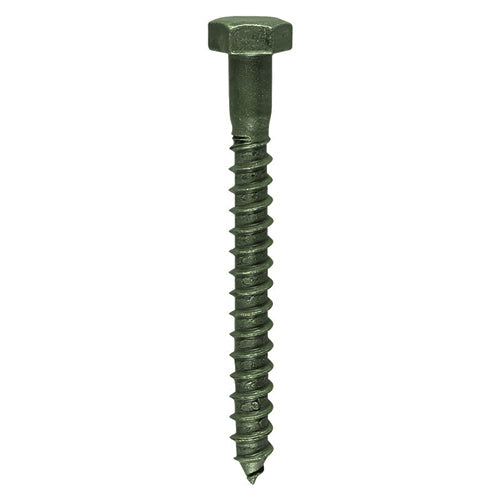Coach Screws - Hex - Exterior - Green | 6.0 x 75 product image