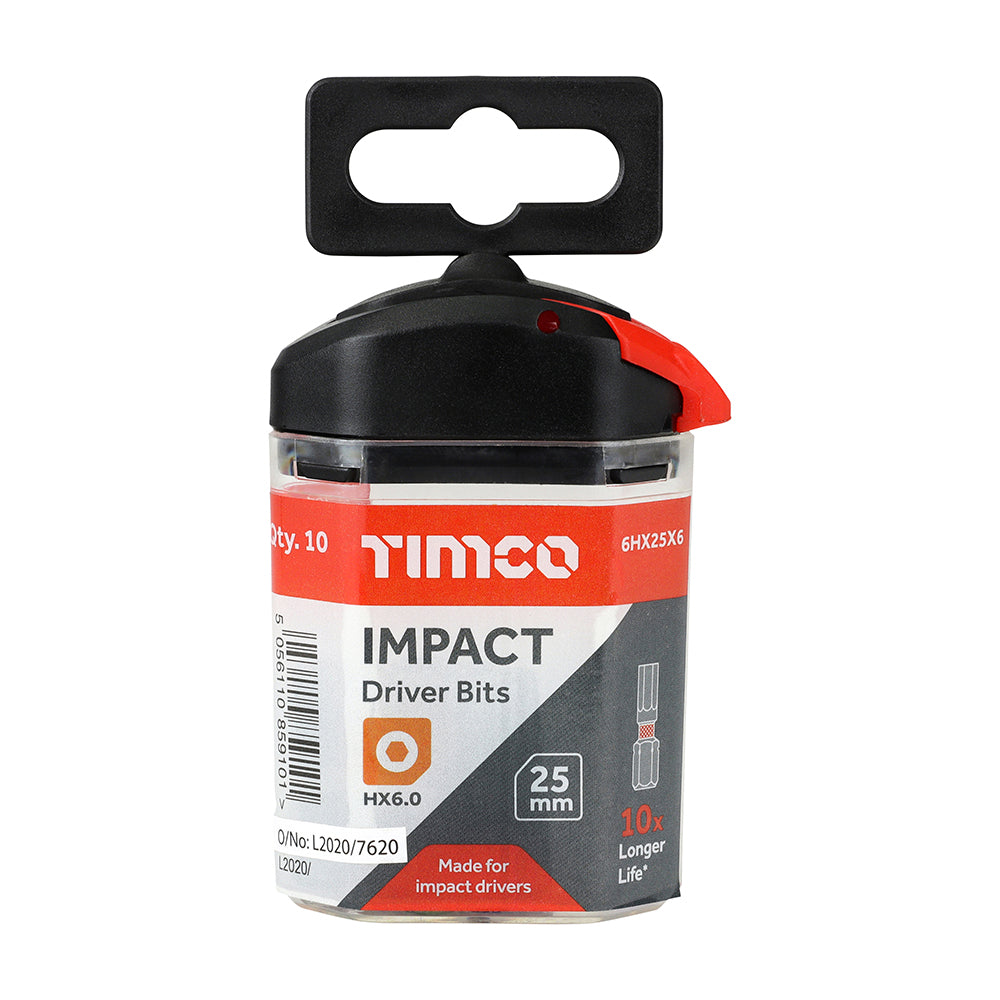 Impact Driver Bits - Hex | 6.0 x 25 additional image 2