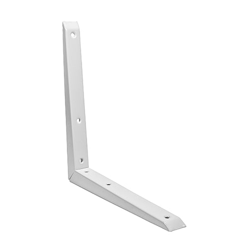 Mitred Shelf Bracket - White | 200 x 200mm product image