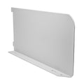 Twin Slot Shelf End - White | 300mm product image