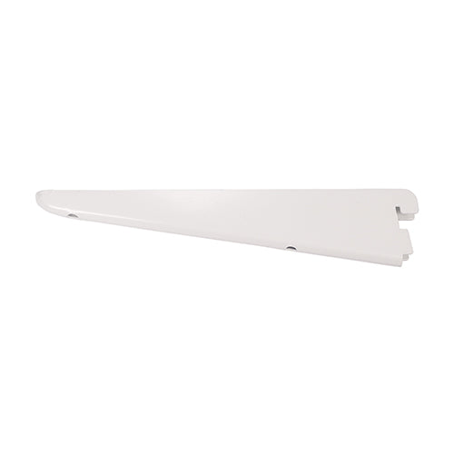 Twin Slot Shelf Bracket - White | 220mm product image