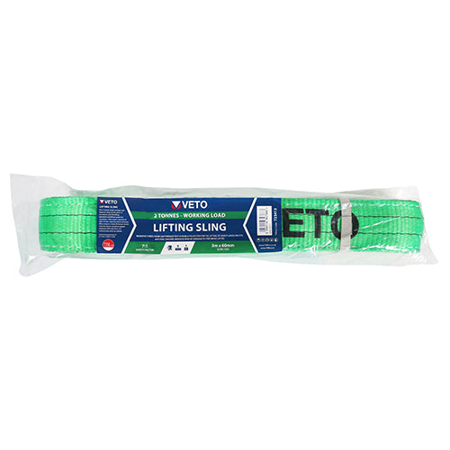 Lifting Sling 2000kg / 2 Tonnes | 3m x 60mm additional image 2