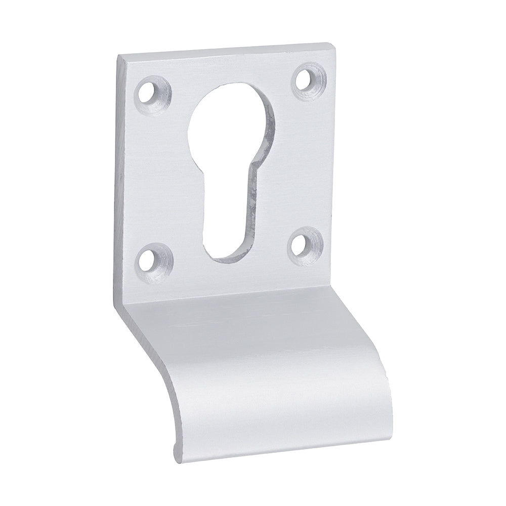 Euro Profile Cylinder Door Pull - Satin Anodised Aluminium | 70 x 42 | Tin product image