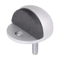 Oval Door Stop - Satin Anodised Aluminium | 50mm | Tin product image