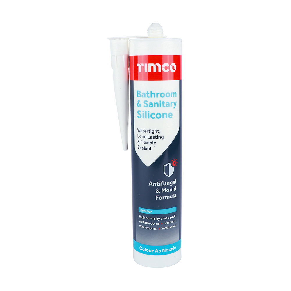 Bathroom & Sanitary Silicone - White | 300ml product image