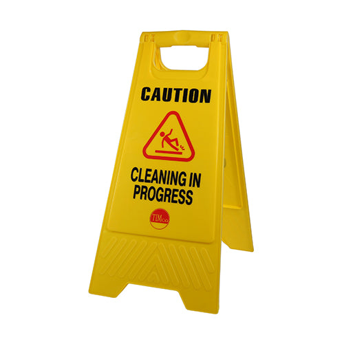 A-Frame Safety Sign - Caution Cleaning in Progress | 610 x 300 x 30 product image