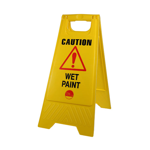 A-Frame Safety Sign - Caution Wet Paint | 610 x 300 x 30 product image
